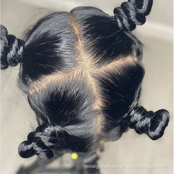 Yeswigs Full Transparent Lace Frontal Wig Raw Brazilian Virgin Natural Human Hair Cheap Swiss Hd Lace Front Wig For Black Women